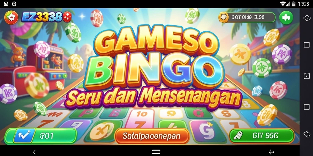Menampilkan pengalaman gameplay Bingo yang menyenangkan dan interaktif.