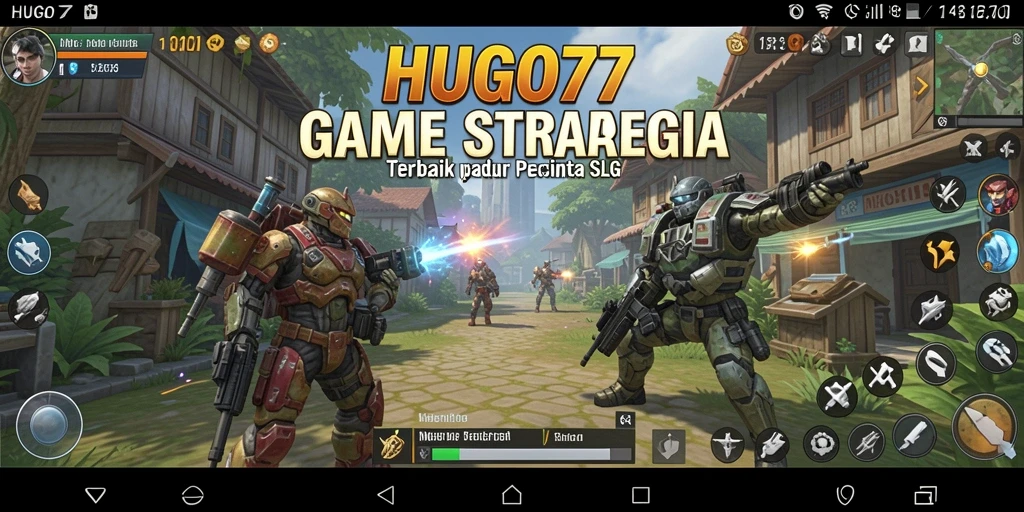 Tampilan permainan HUGO77 dengan strategi tempur yang menegangkan.