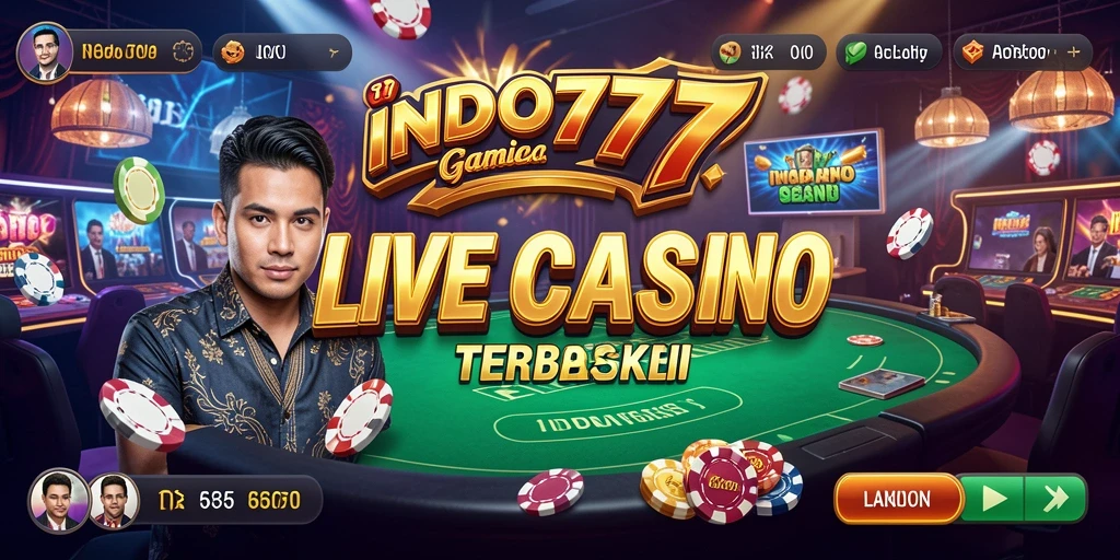 Gameplay INDO777 yang menegangkan di Live Casino dengan dealer langsung.